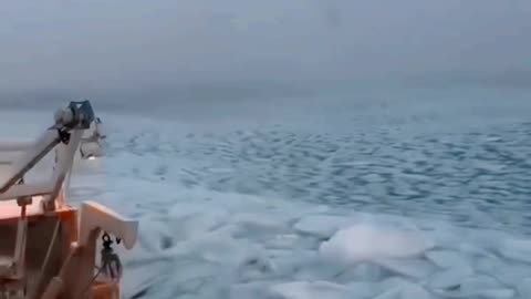 Freezing Condition in the North Sea 🤭🥶
