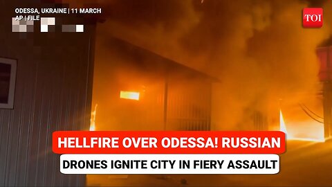 Russia Rains HELLFIRE Near NATO Nation; Putin's Missiles, Drones Ravage Ukraine's Odessa