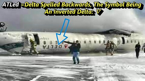 Clearest Footage Showing The Crash Moment of Delta Air Lines