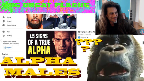 The Alpha Males, L.A. Fire, Trump hatred, Democracy Not Now?