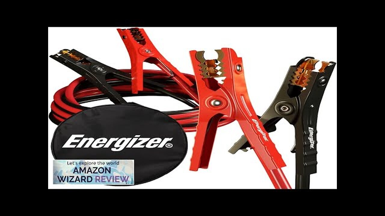 Energizer Jumper Cables for Car Battery Heavy Duty Automotive Booster Cables Review