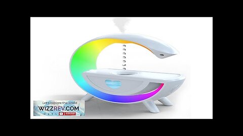 Anti Gravity Water Drop Humidifier LED Colorful Night Light Built-in Bluetooth Speaker Review