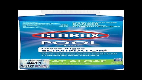 Clorox® Pool&Spa™ Swimming Pool Algaecide Prevents and Treats Pool Algae Non-Foaming 1 Review