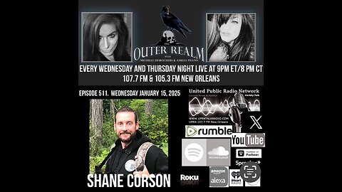 The Outer Realm - Sasquatch Research and The Olympic Project with Shane Corson