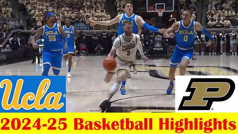 UCLA vs #20 Purdue Basketball Game Highlights 2 28 2025