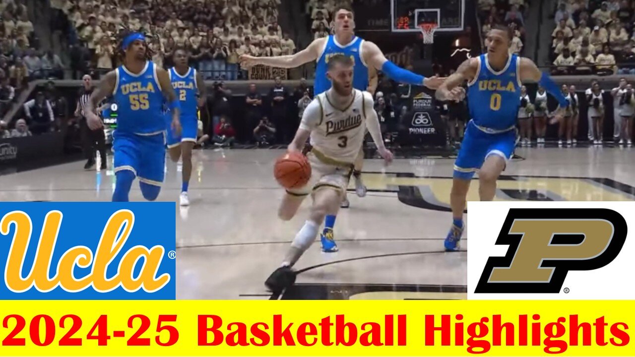UCLA vs #20 Purdue Basketball Game Highlights 2 28 2025