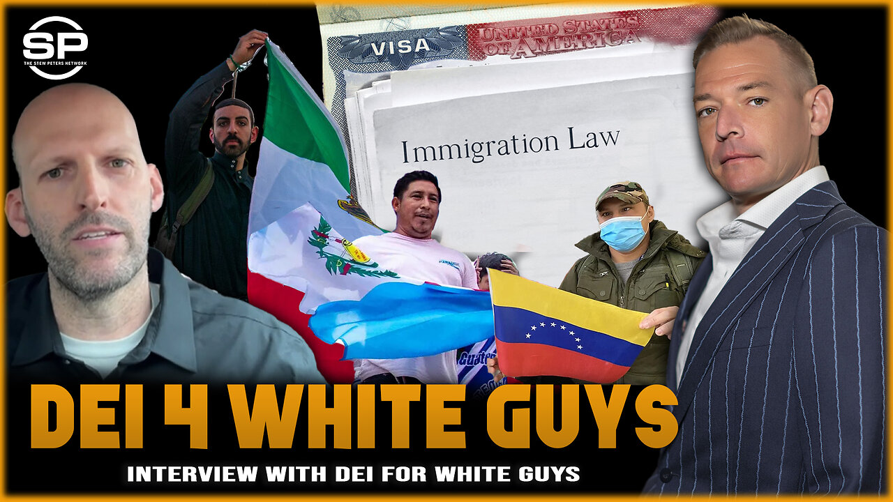 "DEI for White guys" Group Goes Viral to End WHITE Replacement!