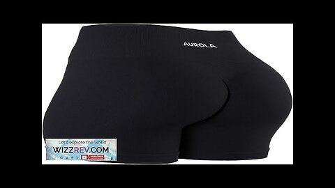 AUROLA Power Workout Shorts for Women Tummy Control Squat Proof Ribbed Thick Review