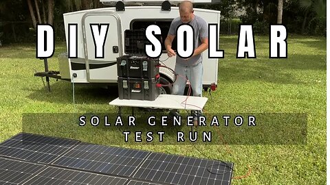 BE PREPARED FOR GRID FAILURE - DIY Solar Generator Build - Episode 4: Test Run