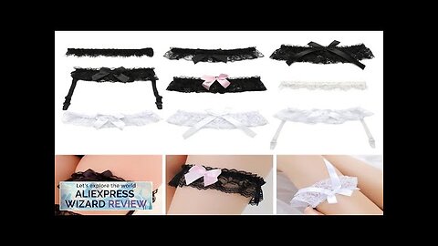 Women Bow Leg Ring Sexy Lingerie Lace Garter Belt Bowknot Leg Loop Review