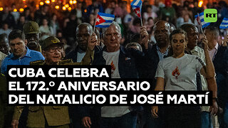 Marcha de las antorchas: Cuba celebra el 172.º aniversario del natalicio de José Martí