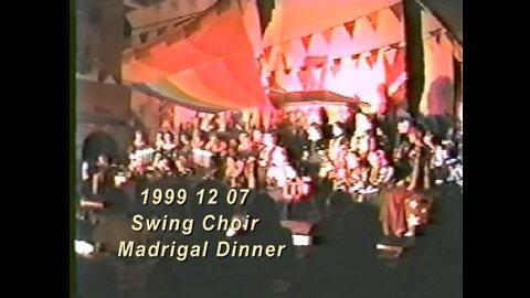 1999 12 07 - Wolf Point High School - Swing Choir Madrigal Dinner