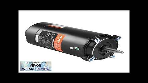 VEVOR 1.5 HP Pool Pump Motor 56J Frame 115V(13.6 Amps)/230V(6.8 Amps) 3450 Review