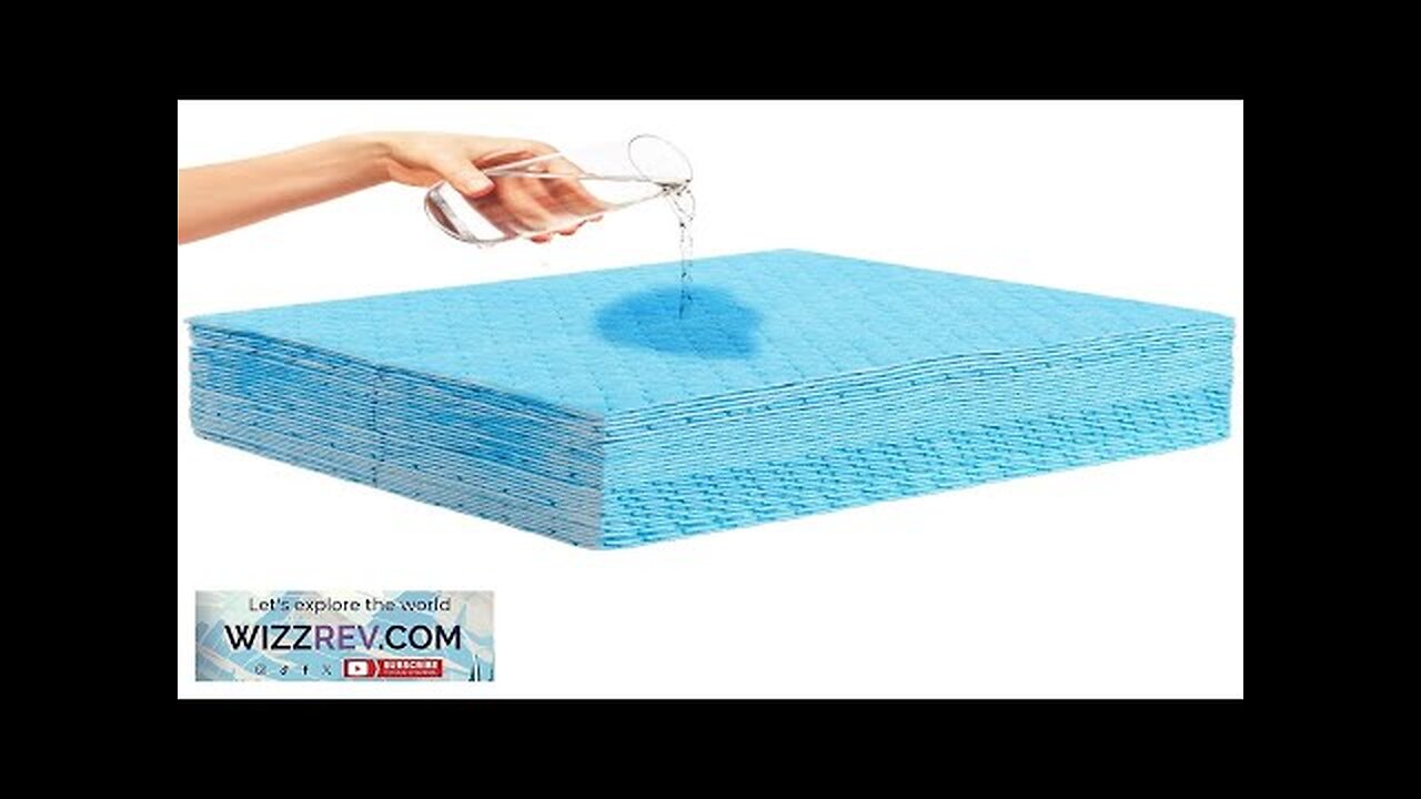 VEVOR Spill Absorbent Pads Water Absorbing Mat Pad in Dispenser Box 6 Review