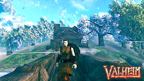 Eikthyr with Gus & Getting Corewood (without chopping pine trees) - Valheim