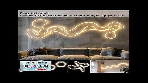 5v warm white neon LED strip lamp RGBIC flexible rope lamp suitable Review