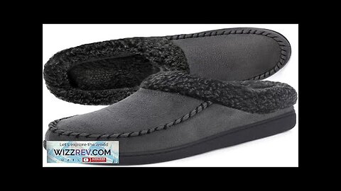 ULTRAIDEAS Men's Nealon Moccasin Clog Slipper Slip on Indoor/Outdoor House Shoes Review