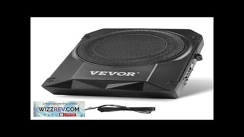 10" 400W Under Seat Car Subwoofer Slim Powered Car/Truck Subwoofer System Review