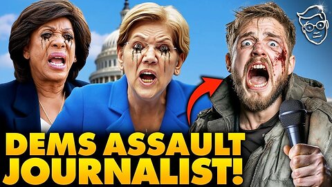 Elizabeth Warren, Maxine Waters ASSAULT Reporter on Camera for asking Questions!!