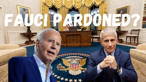 FAILED President Joe Biden Issues Last Minute Pardons to Fauci, Milley, and Jan 6 Committee