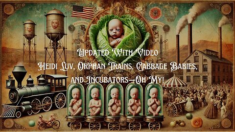 Heidi Luv, Orphan Trains, Cabbage Babies, and Incubators—Oh My!-Unedited