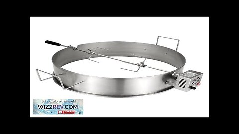 VEVOR BBQ Rotisserie Ring Kit for 22" Kettle Charcoal Grills Stainless Steel Review