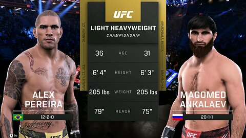 Alex Pereira vs Magomed Ankalaev: UFC Light Heavyweight Championship (UFC 313)