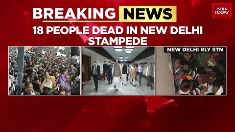 Railway Minister Briefs HM Shah On New Delhi Railway Station Stampede _ India Today