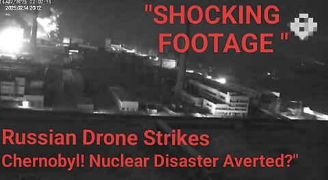 "ALERT: Russian Drone Hits Chernobyl! Nuclear Disaster Barely Avoided?"