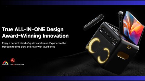 Smart Karaoke Machine for Adults - with Lyrics Display