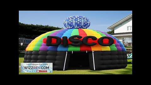 Large Inflatable Night Club Diameter 18Ft Roundness Inflatable Party Tent Disco Gazebo Review