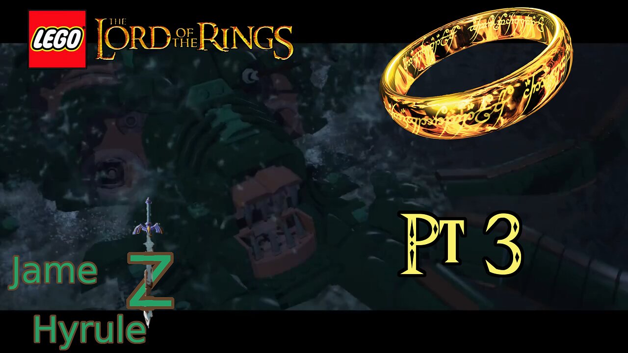 lego lord of the rings pt 3 (1080p) (Voice)