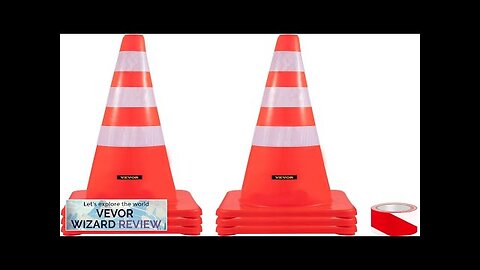 VEVOR Safety Cones 6 x 36" Traffic Cones PVC Orange Construction Cones Review