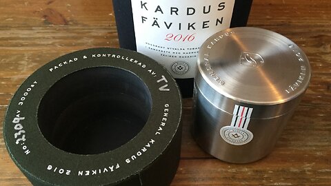 General Kardus Fäviken (2016) Limited Edition Snus Review