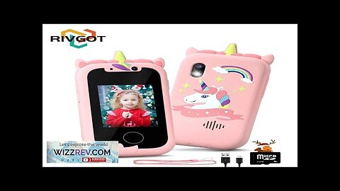 Kids Smart Phone Camera Toys Touchscreen Learning Toy for 3-12 Year Old Review