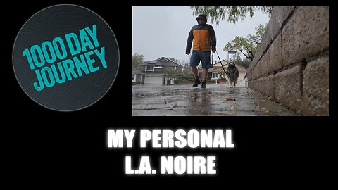 1000 Day Journey 0576 My Personal L.A. Noire... but as a dog walker