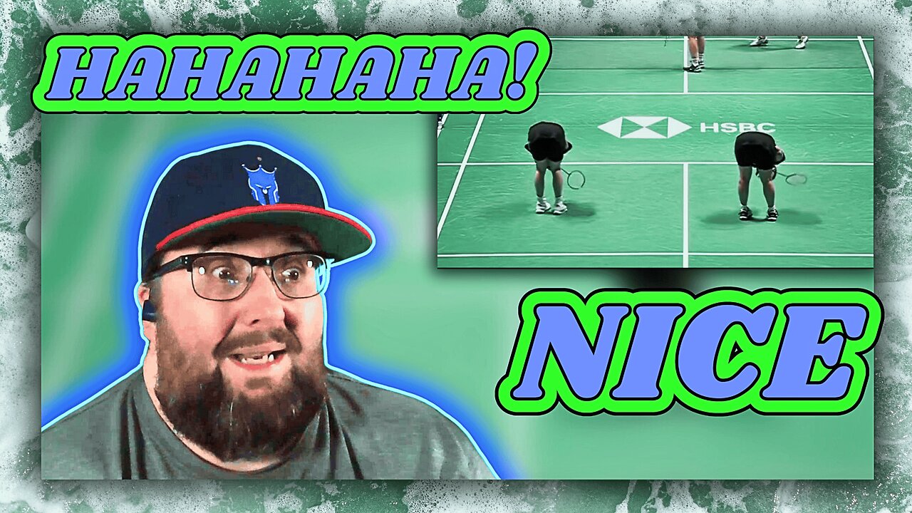 Reaction to Funniest Moments in Badminton