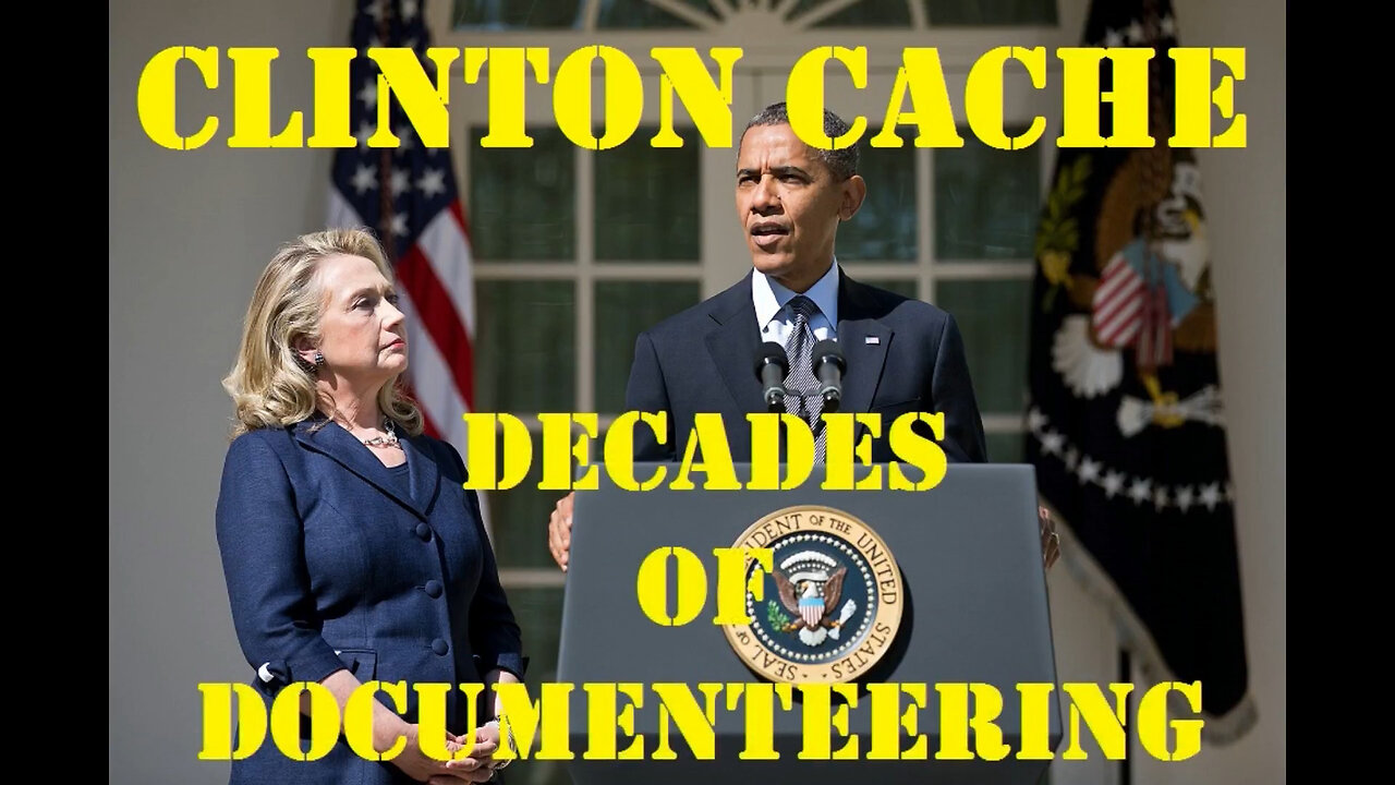 CLINTON CACHE - Decades Of Documenteering ~ by Carnage On Ice