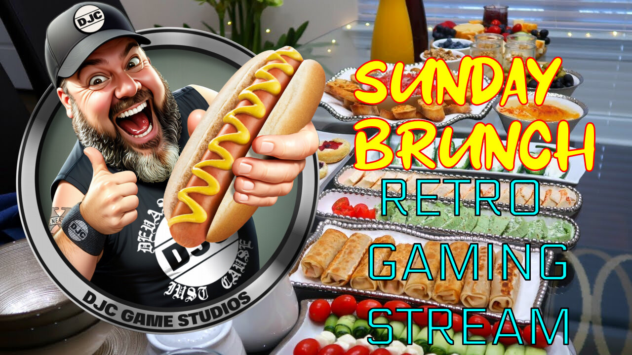 The SuNdAy BrUnCh - RETRO GAMING LIVE - With DJC