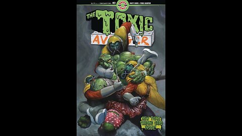 The Toxic Avenger#3 Ahoy Comics #QuickFlip Comic Book Review