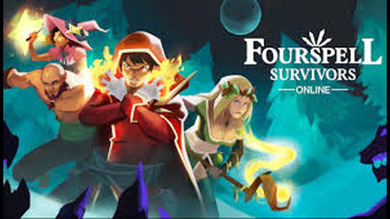 Fourspell Survivors: Multiplayer Bullet Hell, Different Mages Some Can Heal Others Do Damage. Demo