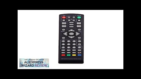 Black TV DVD Remote Control Powerful Universal Remote Controller Replacement Consumer Review