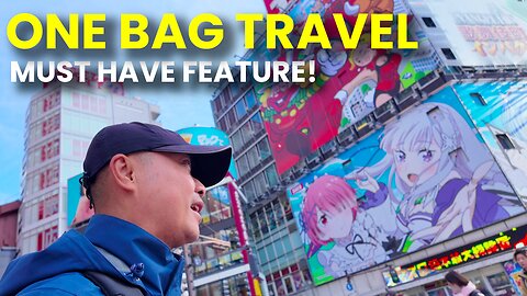 One Bag Travel – DON’T Miss This!😳