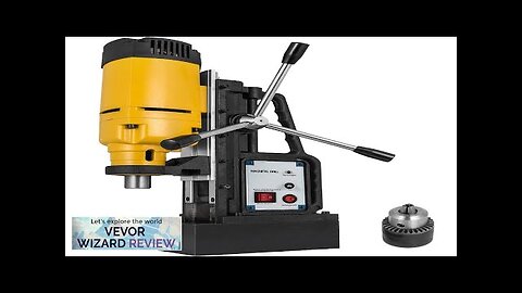 VEVOR 1200W Magnetic Drill Press with 9/10 Inch (23mm) Boring Diameter Magnetic Review