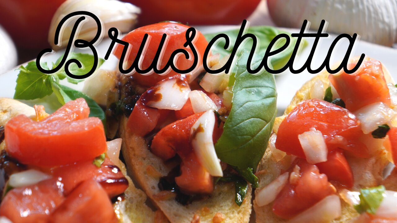 Always a WINNING appetizer! Bruschetta Recipe