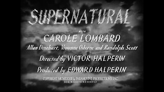 Supernatural (1933)