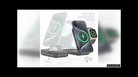 Bakeey QI2 Certified 3 in 1 Foldable 15W Magnetic Wireless Charger 10000mAh Review