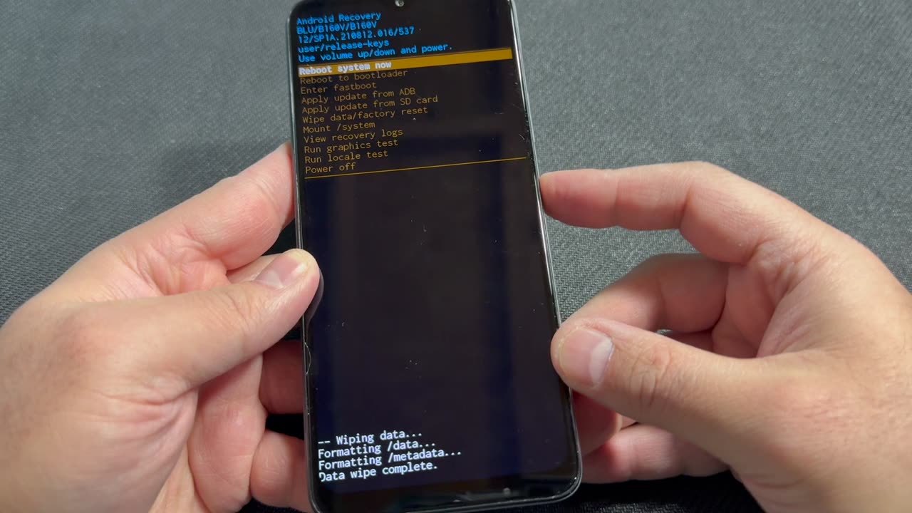 Factory Reset BLU View 5 Model# B160V | Hard Reset BLU Phone | NexTutorial