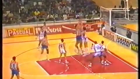 "Real Madrid vs Atlético de Madrid Villalba" 21° JORNADA LIGA ACB 1990/91 (22 de Diciembre, 1990)