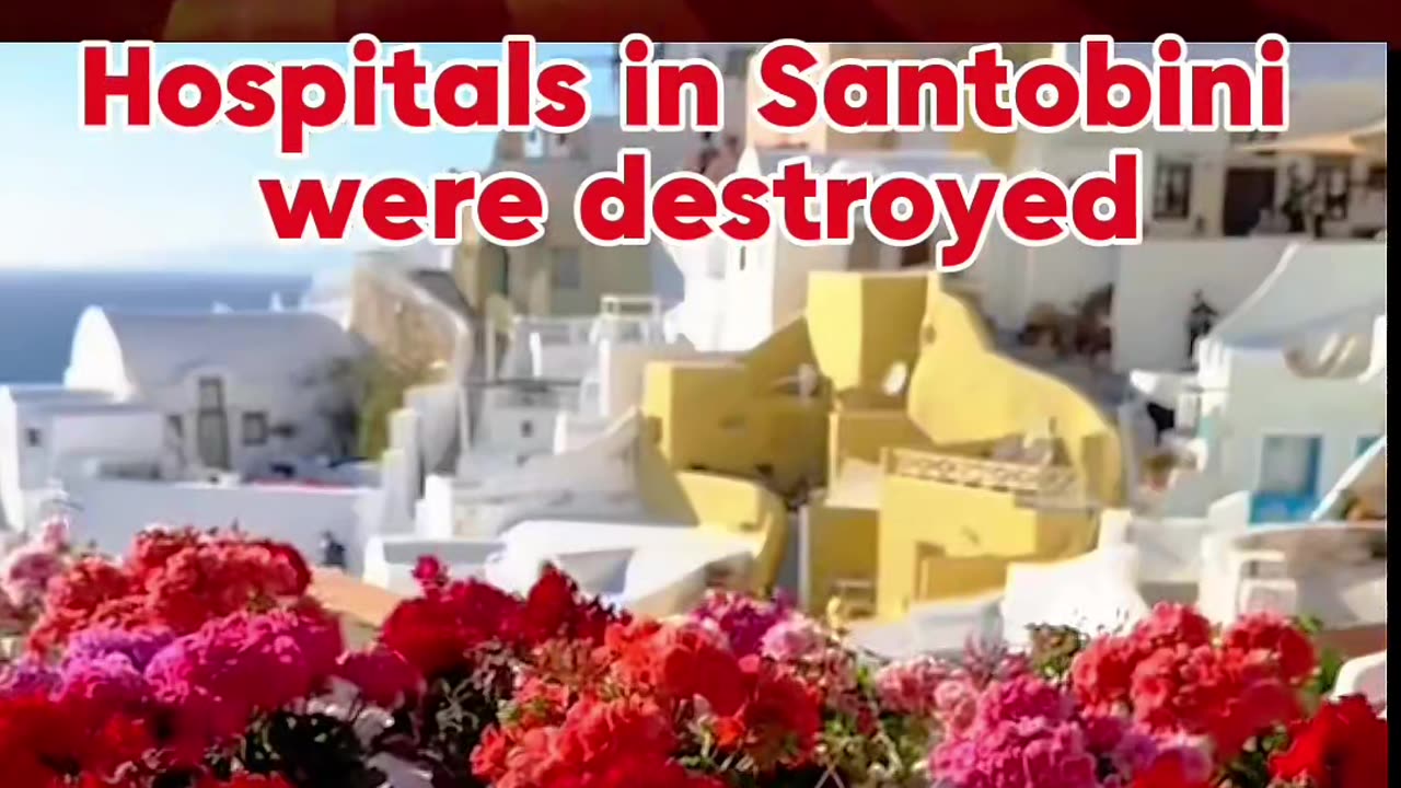 Hospitals in Santorini Were Destroyed 😢🥲